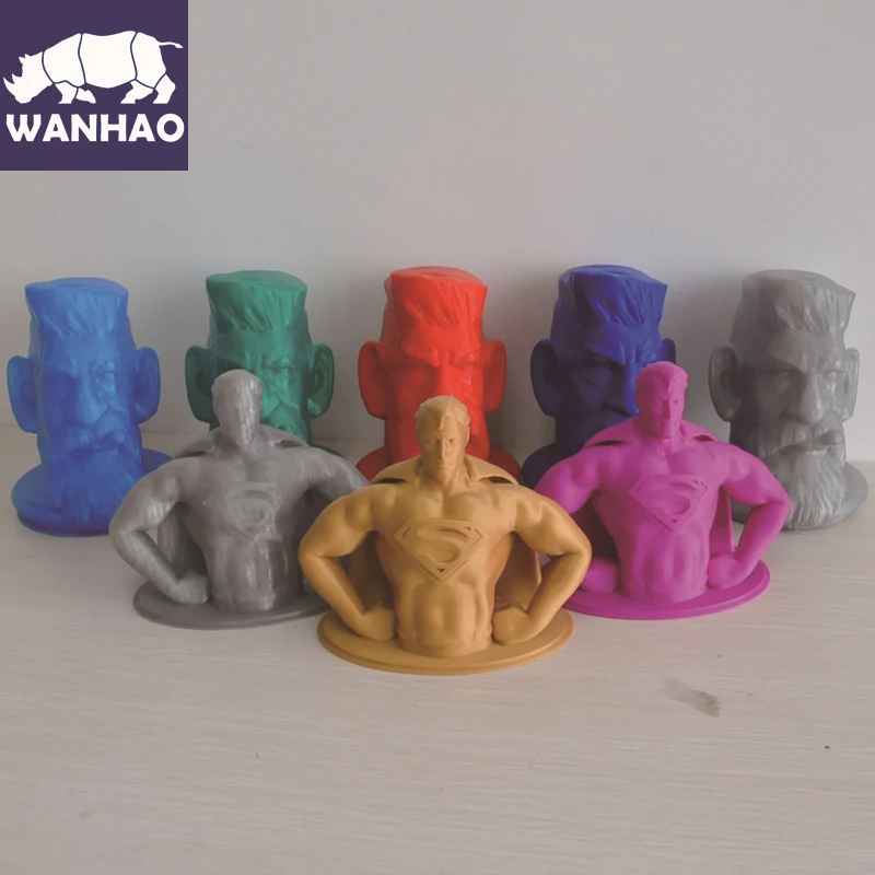 Дубликатор 5s высокое качество Wanhao завод 3d печатная машина большой размер sd-карты и 1 кг нити для свободного 3D принтера