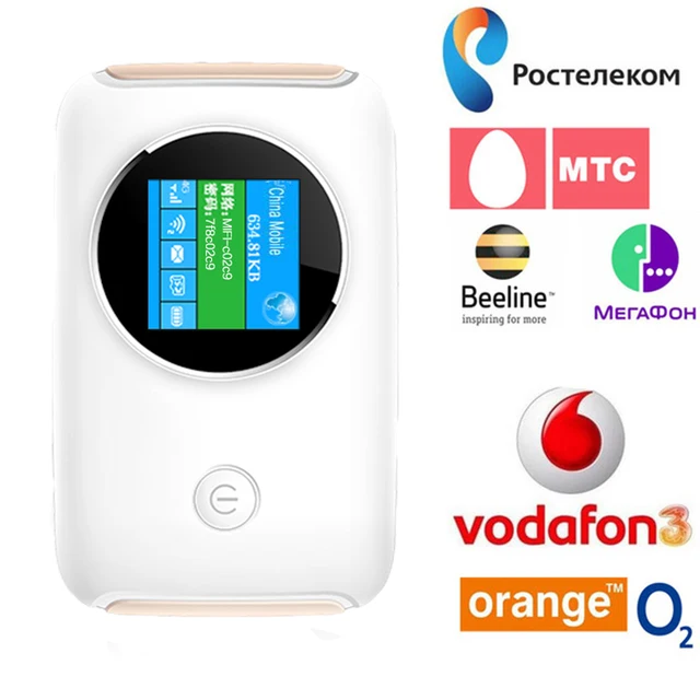 4G Lte Pocket Wifi Router Car Mobile Hotspot Mifi Unlocked Modem