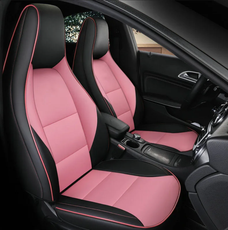 На заказ 5 сидений полный набор автомобильных сидений чехол для авто Mercedes-Benz gla200 авто аксессуары автостайлинг