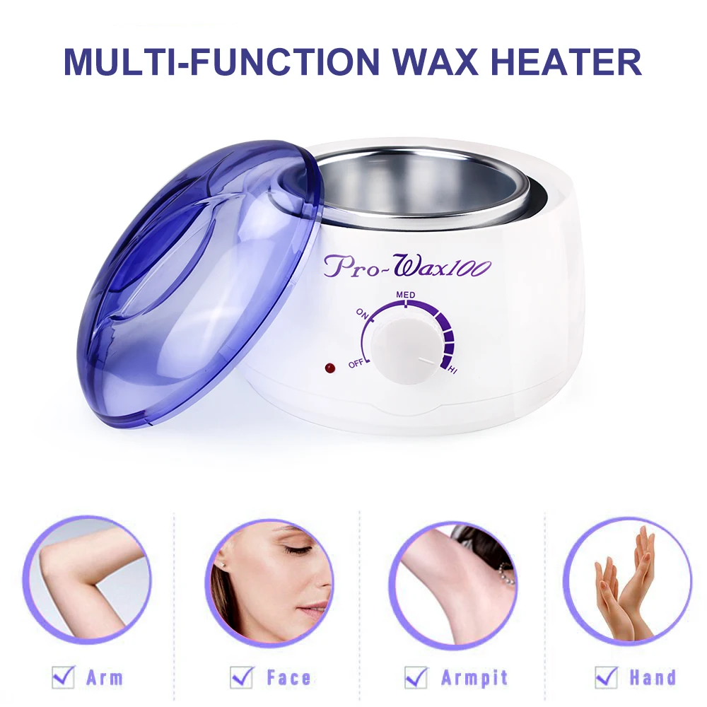 Professional Hair Removal Cream Heater 100g Wax Beans Wax Machine Warmer Heater Professional Mini SPA Hands Feet