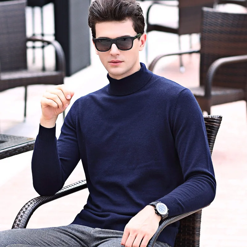 MRMT 2018 Brand New Autumn Winter Men's Turtleneck Sweater