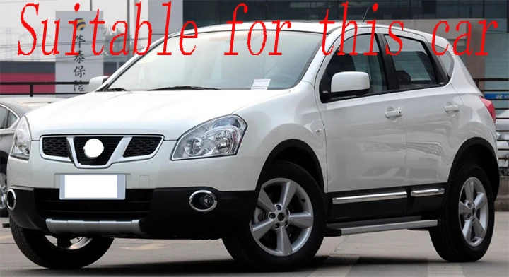 Для Nissan Qashqai первого поколения (J10) 2006 2013 пластиковый внешний козырек