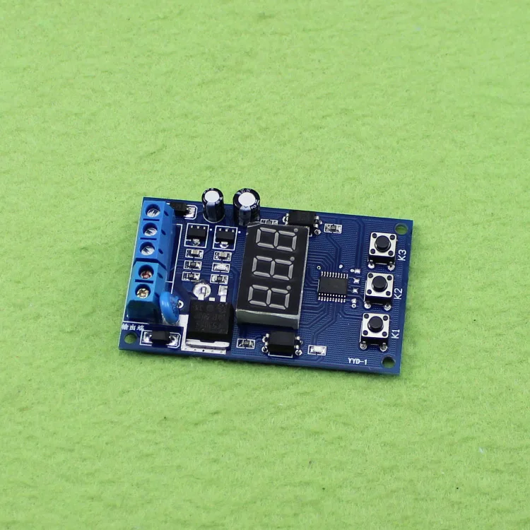 

[LAN] MOS tube control board instead of relay module 12 24V trigger cycle timing delay switch E7A4 --10pcs/lot