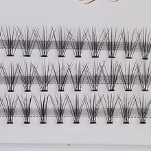 1 коробка объем 10D наращивание ресниц 0,07 мм густые волосы полоска норковых ресниц индивидуальные ресницы вентиляторы ресниц натуральный стиль 8-14 мм