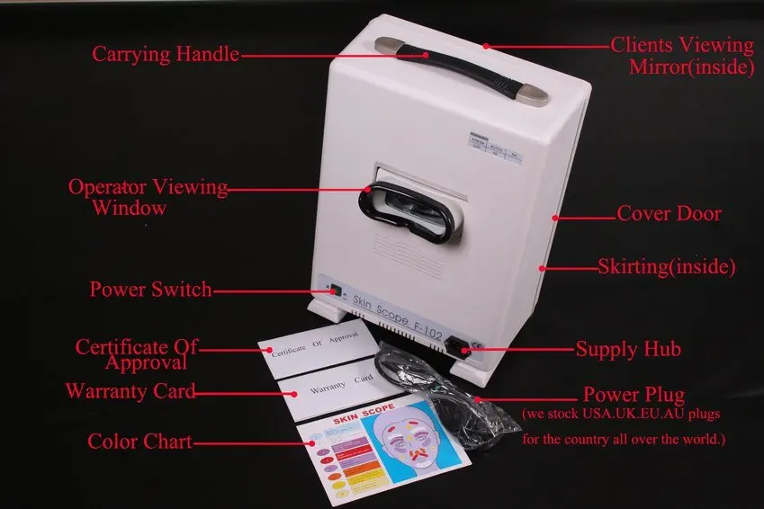 portable skin scope machine