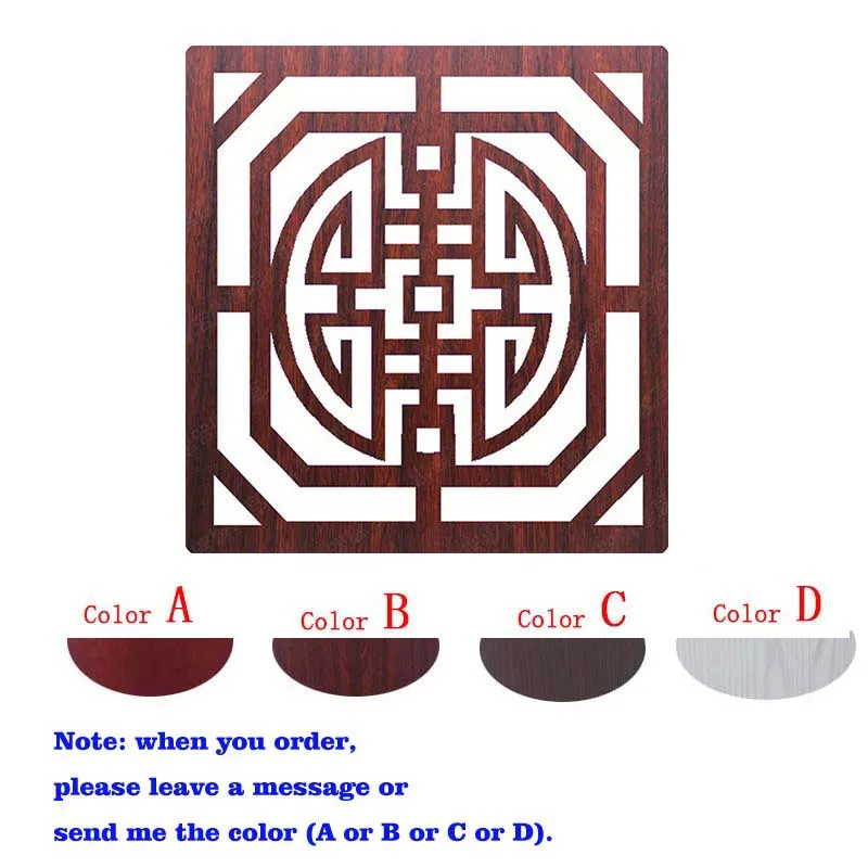 Классическая китайская гостиная спальня деревянная разделительная декоративная Античная экранная креативная домашняя перегородка может быть сложена 29X29 см - Цвет: mode18