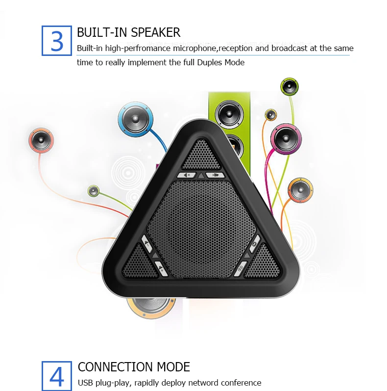 Tenveo A500B беспроводной Bluetooth динамик для софтфона и мобильного телефона iOS Android телефон компьютер ПК планшет MP3