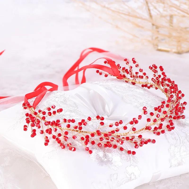 Red Hairbands  (4)