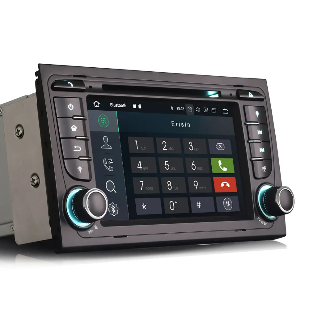 Clearance Erisin ES7878A 7" Android 8.0 Car GPS Radio DVR DAB+ DVD for AUDI A4 S4 RS4 B7 B9 SEAT EXEO 4