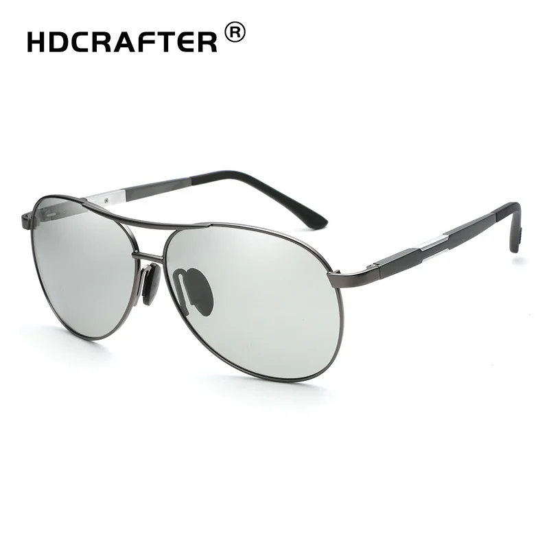 HDCRAFTER поляризованные солнцезащитные очки для вождения фотохромные мужские