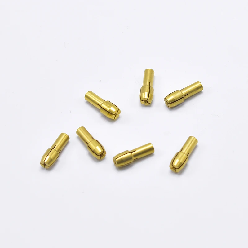 

Brass Collet Chuck 10PCS 0.5/0.8/1.0/1.2/1.5/1.8/2.0/2.4/3.0/3.2 mm Mini Drill Rotary Tool Accessories 1003921002