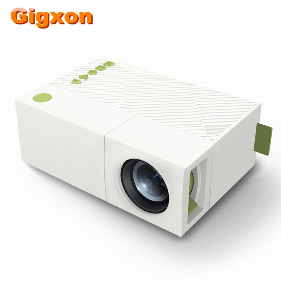 

Gigxon G19 Plus mini Projector Video Pocket Projector Proyector LED 320*240 USB/SD/AV/HDMI for TV Box Game laptop PC Memory card