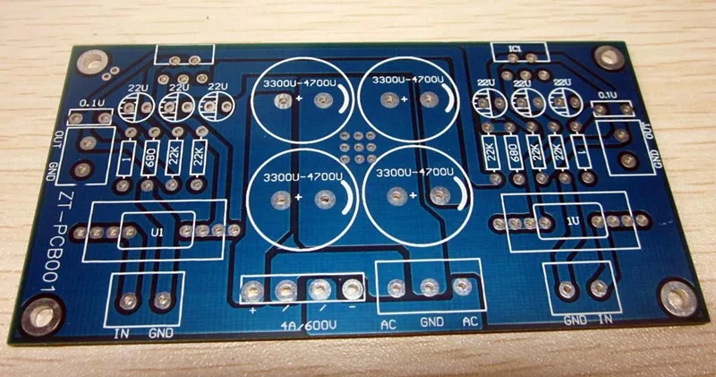 Быстрая 5 шт./лот TDA2030/TDA2030A/LM1875T/LM675 печатная плата усилителя мощности/55 мм X 105 мм hifi печатная плата