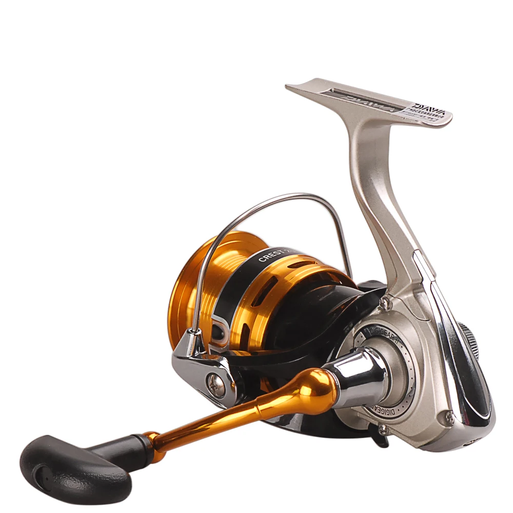 Оригинал DAIWA CREST 2500A 3000A спиннинговая Рыболовная катушка 3 + 1BB 5 3: 1 Катушка для ловли