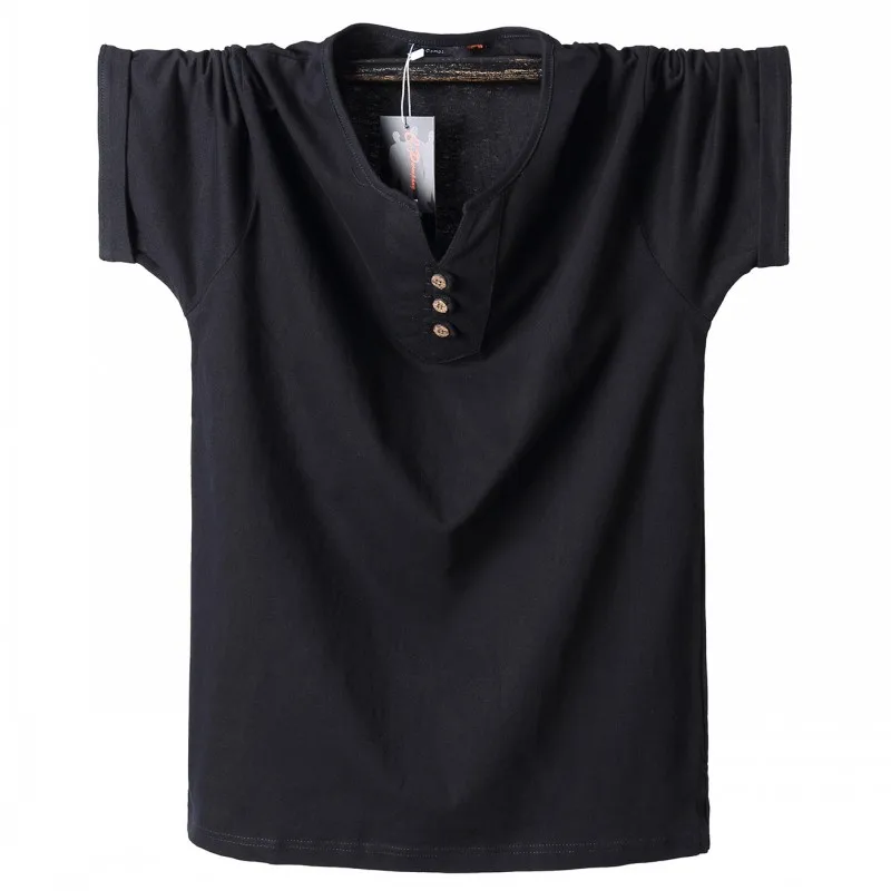 

Free shipping plus size clothing men's fat guys t shirt men 6xl 7xl 8xl v-neck cotton large size tees short-sleeve big T-shirt