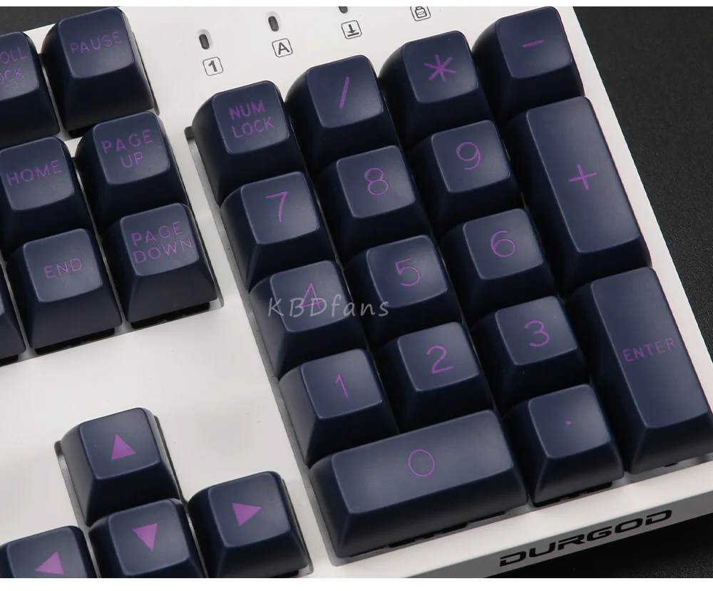 MAXKEY темно-фиолетовый SA keycaps Doulbeshot ABS материал для вишни механическая клавиатура MX