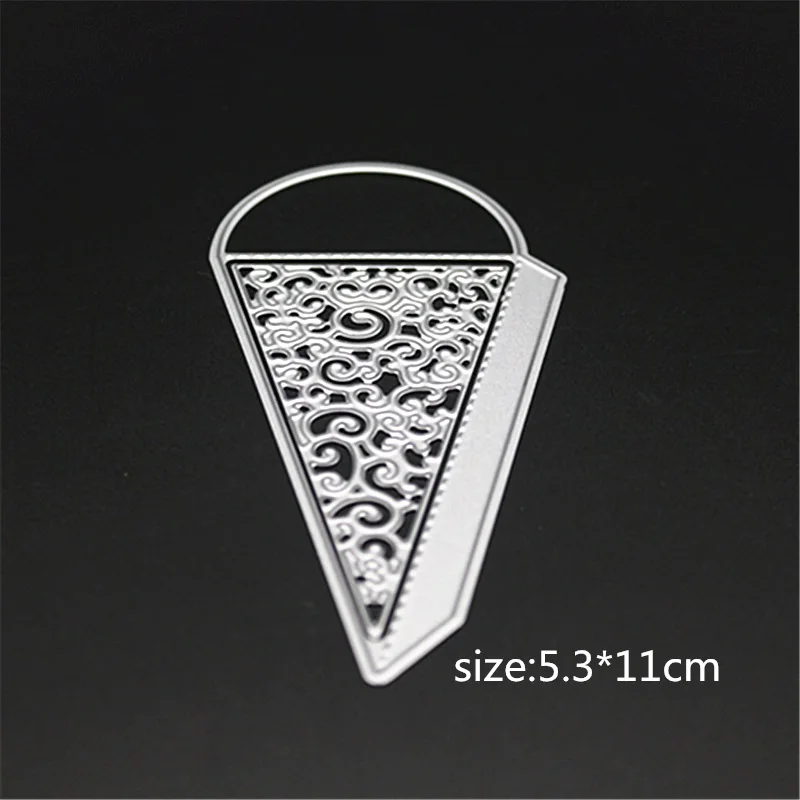 

Triangle box Metal Cutting Dies Stencils for DIY Scrapbooking/photo album Decorative Embossing DIY Paper Cards