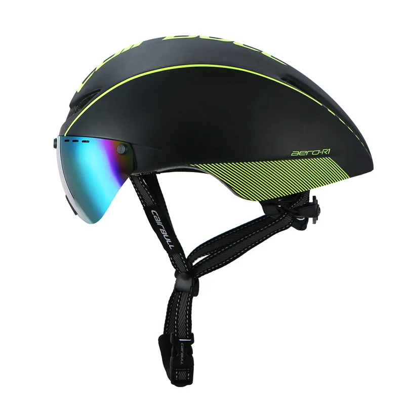 Велосипедный шлем с линзами TT In-mold дорожный велосипед шлем MTB очки Сверхлегкий ветрозащитный езда гоночный велосипедный шлем