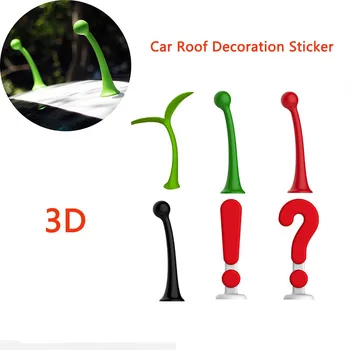 

3D Demon Seedlings Anti-Collision Angle Auto Roof Decoration Car Sticker for Mini Cooper JCW Clubman One Car styling