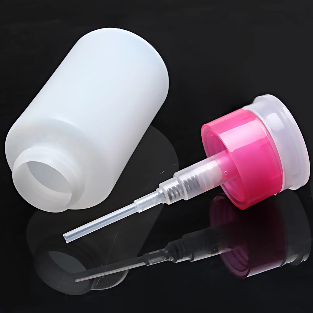 Nail Polish Remover Empty Pump Dispenser Nail Polish Liquid Alcohol