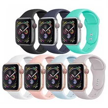 DIDI Bracelet for Apple watch 42mm Silicone for iWatch Band 38mm Women for Apple Watch Bands 42mm 38mm Series 4 44mm 40 Straps