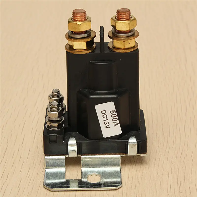 

2017 500A 4 Pin 12V Dual Battery Isolator Car Relay Starter On/Off Power Switch 7.2cm x 5.5cm x 8.5cm Integrated Circuit AMP