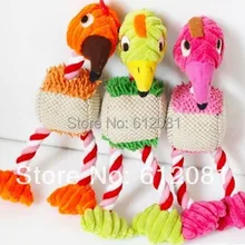 Домашнее животное собака аксессуары стиль домашнее животное собака щенок игрушка плюш игрушка с хлопок веревка bird стиль три цвета 10 шт. / много