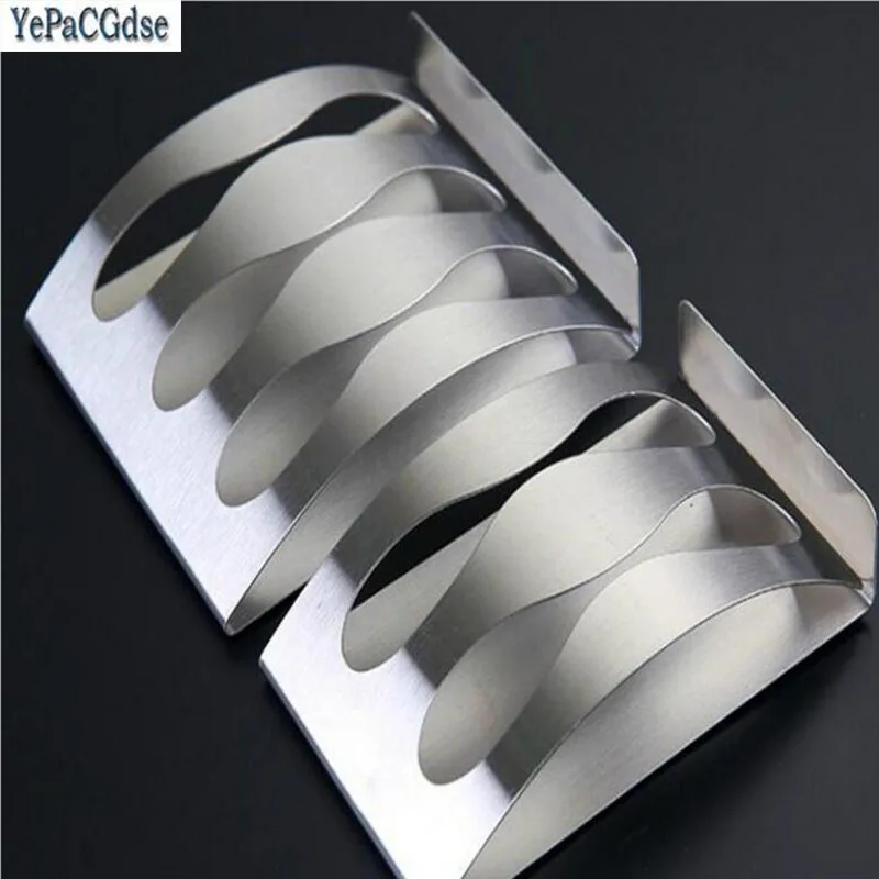 

1set Stainless Steel Three Position Two Position Self-Adhesive Toothbrush Holder Bathroom Accessories Paste stainless steel wal