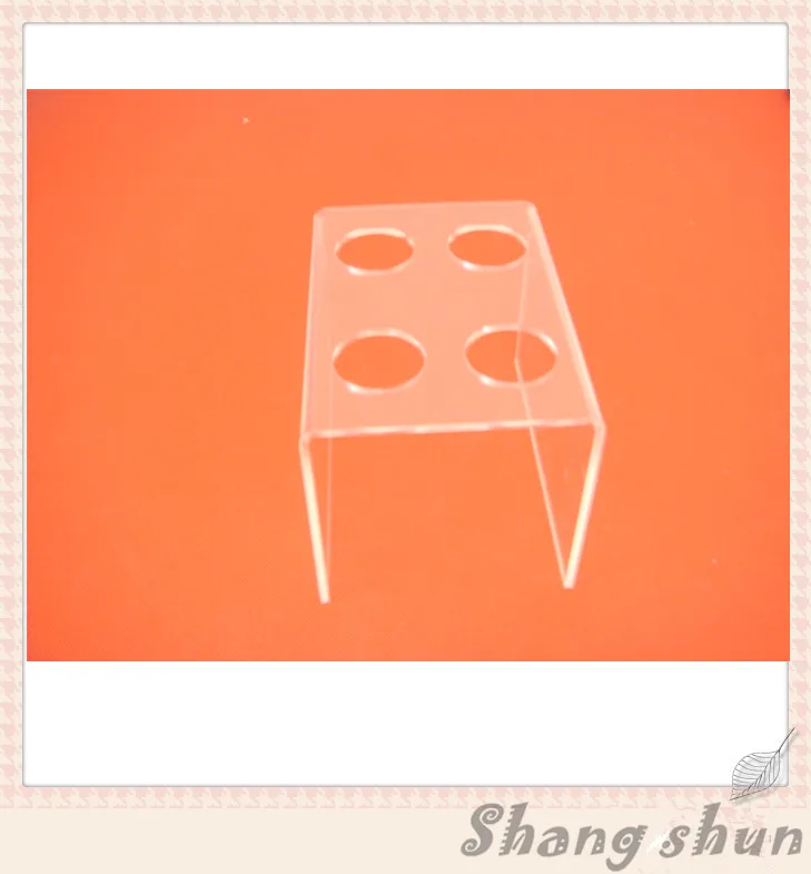 Acrylic Ice Cream Cone Holder Display Stand Hold 4 Cones Buffetin Cake Decorating Supplies from