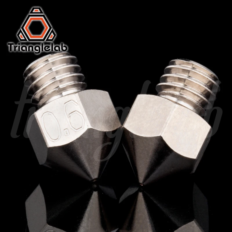 Bocal de Cobre Banhado Trianglelab-mk8 Durável e Antiaderente Fio m6 de Alto Desempenho para Impressoras 3d para Cr10 Hotend Ender3 - Imagem 2