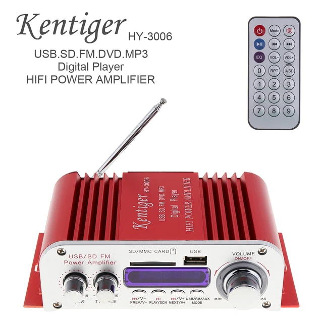 Cheap 12V Mini Hi-Fi Stereo Car Power Amplifier Digital Display Audio Music Player with Remote Control Support USB / FM /MP3 / DVD / Cheap 12V Mini Hi-Fi Stereo Car Power Amplifier Digital Display Audio Music Player with Remote Control Support USB / FM /MP3 / DVD /