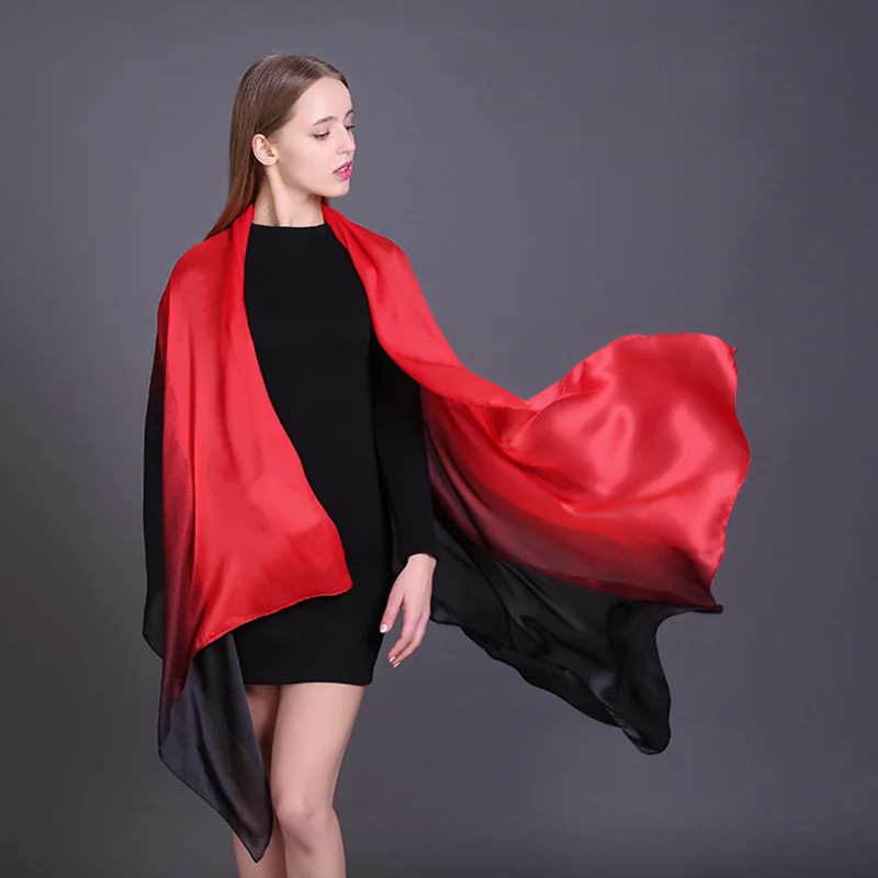 New fashion silk scarves high end scarves women spring and autumn long