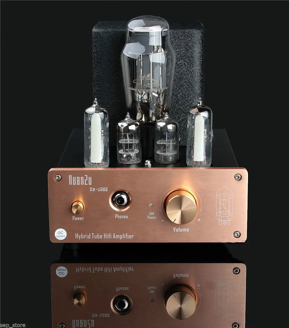 

ZEROZONE Hybrid Tube Hifi Amplifier USB DAC Decoder 6E2+6N3+6N5P Headphone Amp ZJ-68