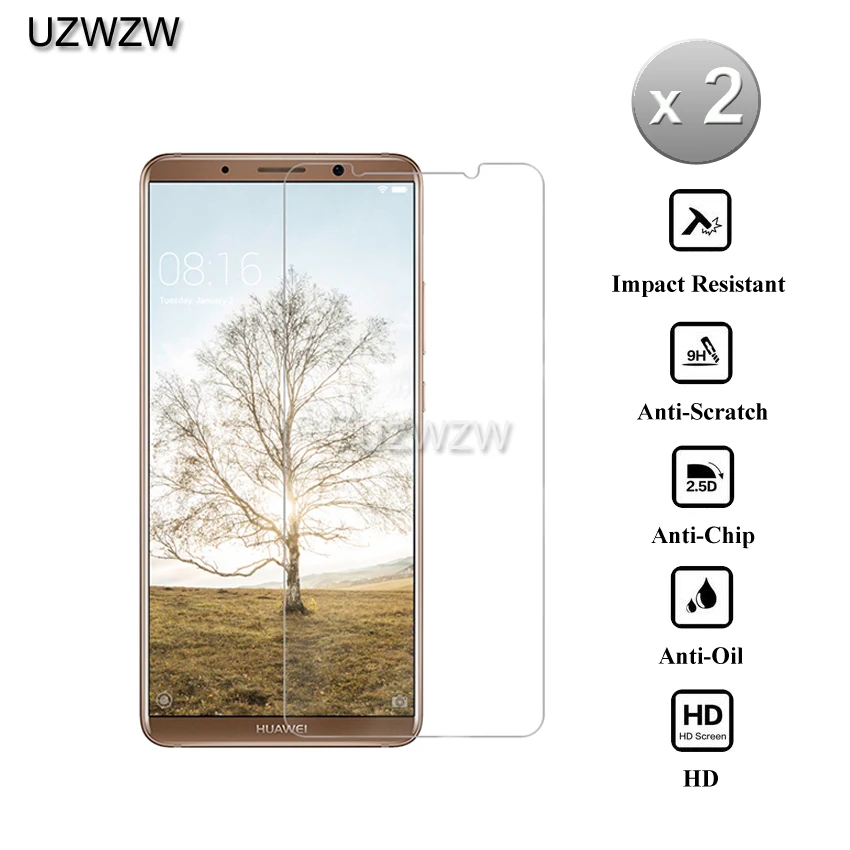 

2pcs 0.26mm 2.5D Premium Tempered Glass For Huawei Mate 10 Pro Mate 10 Screen Protector Guard Film For Huawei Mate 10 Pro Glass