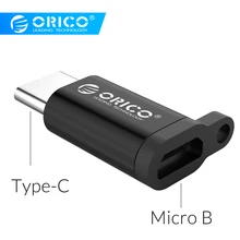 ORICO сплав OTG usb type C адаптер Micro USB для type-C OTG адаптер для зарядки передачи данных конвертер для huawei Macbook