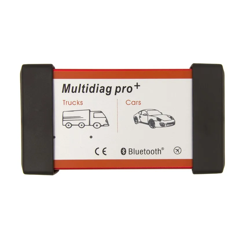 DHL! Multidiag Pro+ Bluetooth с пластиковой коробкой диагностический инструмент vd tcs cdp pro plus OBDII OBD2 сканер. R3 Keygen версия