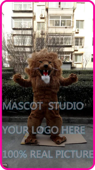 

mascot muscle animal mascot simba leo costume custom cartoon character cosplay fancy dress mascotte theme