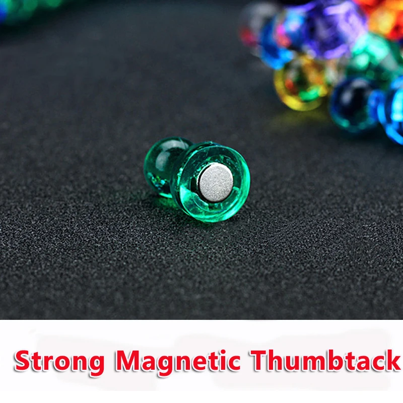 

14pcs Neodymium Cones Permanent magnetic pushpins Strong Thumbtack Super Magnet Pushpin Office thumbtack Ches Wall Board Fridge