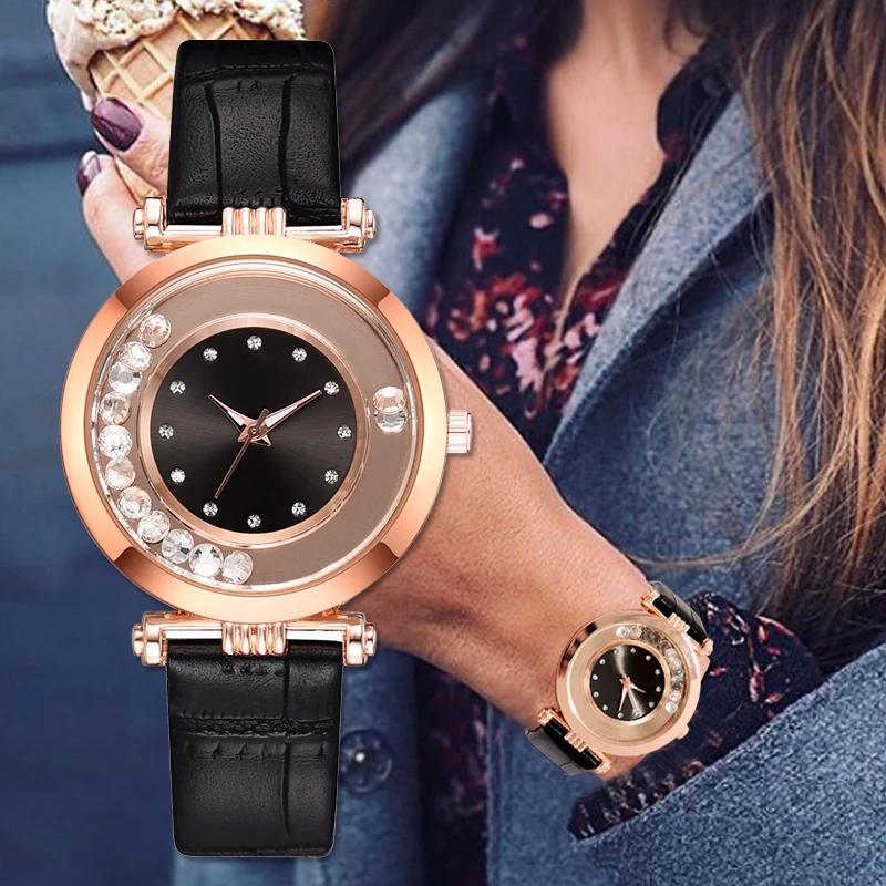 

Hot Fashion Women Leather Watches Casual Ladies Dress Strap Quartz Watch Luxury Brand Clock Relogio Feminino Dropshipping