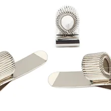 Ручка из нержавеющей держатель зажим для Тетрадь и Папки с зажимом с весны подходит почти все ручки Размеры, 10 упак