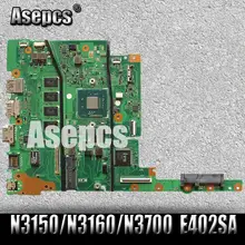 Asepcs E402SA E502SA материнская плата для ноутбука ASUS E402SA E502SA E402S E502S E402 E502 Тесты оригинальная материнская плата N3150/N3160/N3700