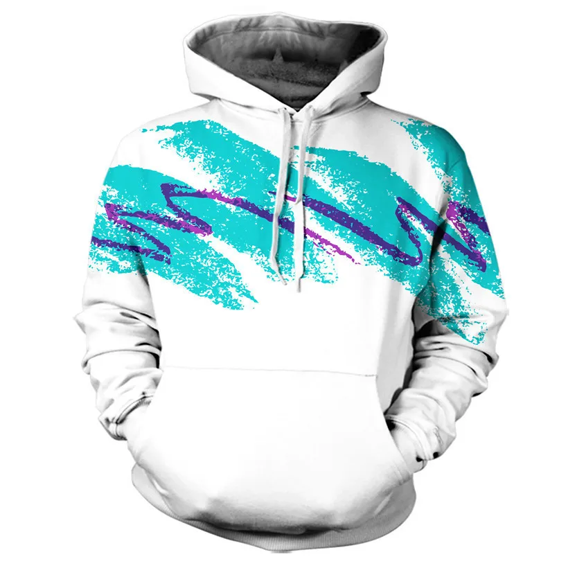 New Pattern Jazz Cup HD 3D Sublimation Printed OEM Hooded Sweatshirt