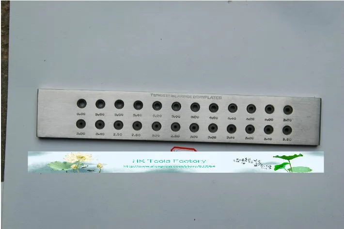 

Hot sale Jewelry Tools,Steel Drawplates,24 holes