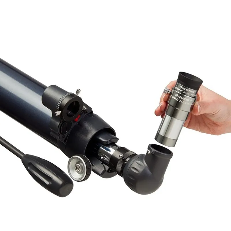 Celestron OMNI 2x линза Барлоу с полным многослойным покрытием увеличение для профессионального телескопа астрономический окуляр Монокуляр