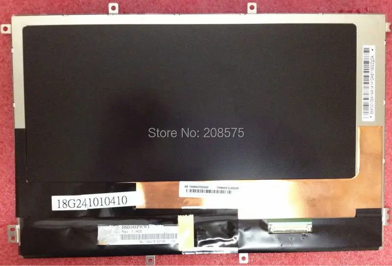 Бесплатная доставка HSD101PWW1 A00 B00 B101EW05 V.0 LP101WX1 с 10 стяжками Новый светодиодный экран