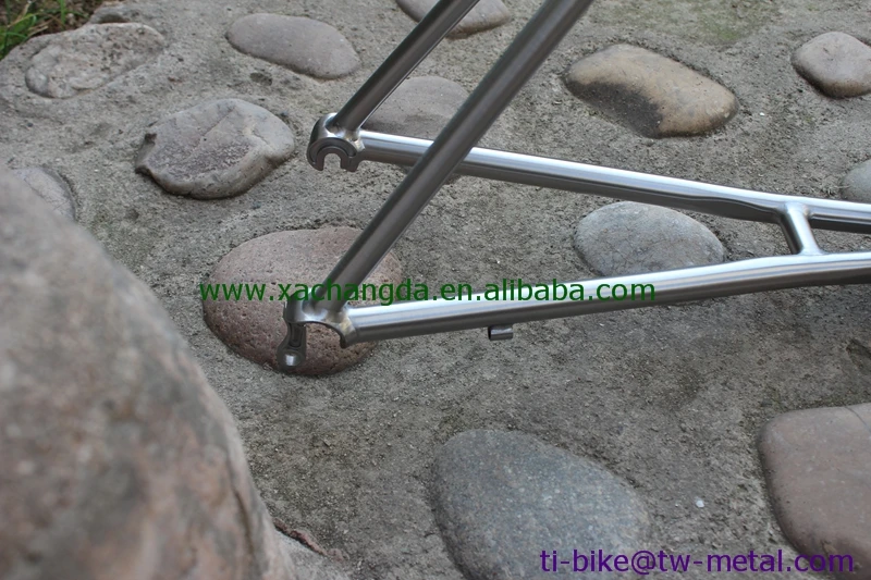 Изготовленная на заказ титановая рама для шоссейного велосипеда, титановая рамка для велосипеда с ветерком, китайская титановая рама для гоночного велосипеда