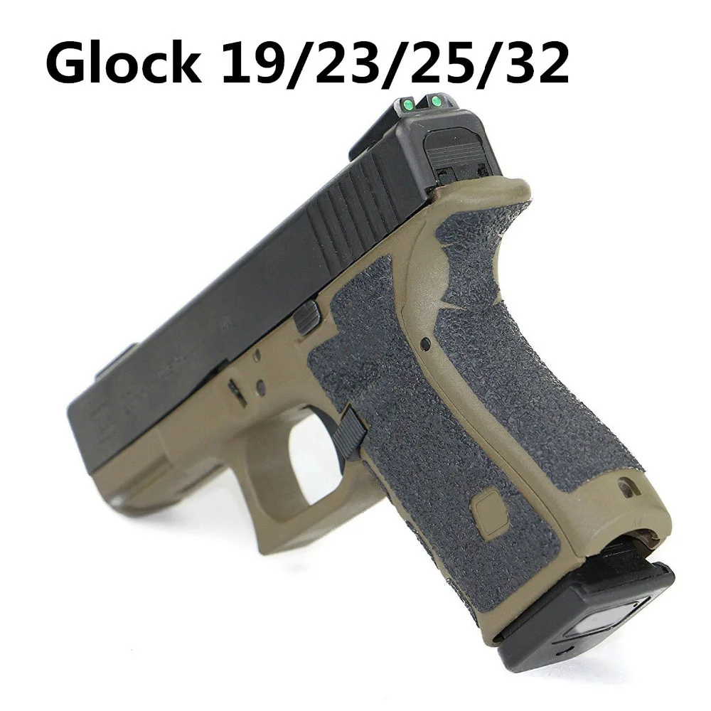 

6 Pcs Non-slip Rubber Texture Grip Wrap Tape Glove for Glock 17 19 20 21 22 Gun Magazine Accessories Dropship for Hunting Tool