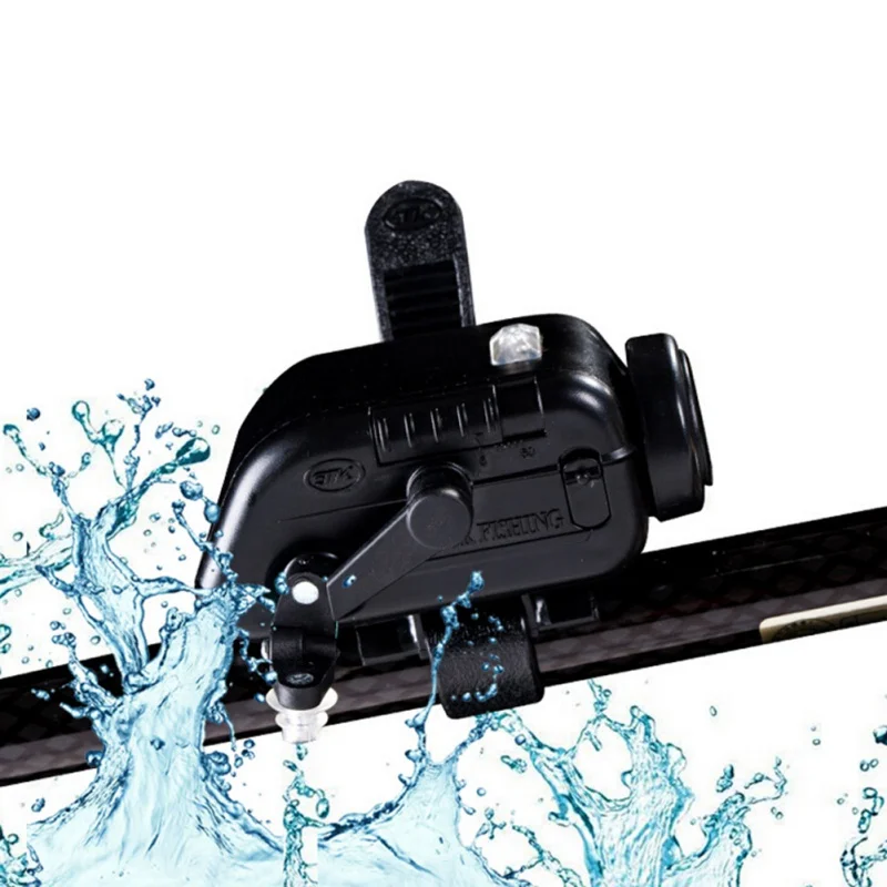

Portable Winter Fish Alarm Electronic Signal Device Bait Alarms Lightweight Volume Light Alert Ocean Fishing Accessories