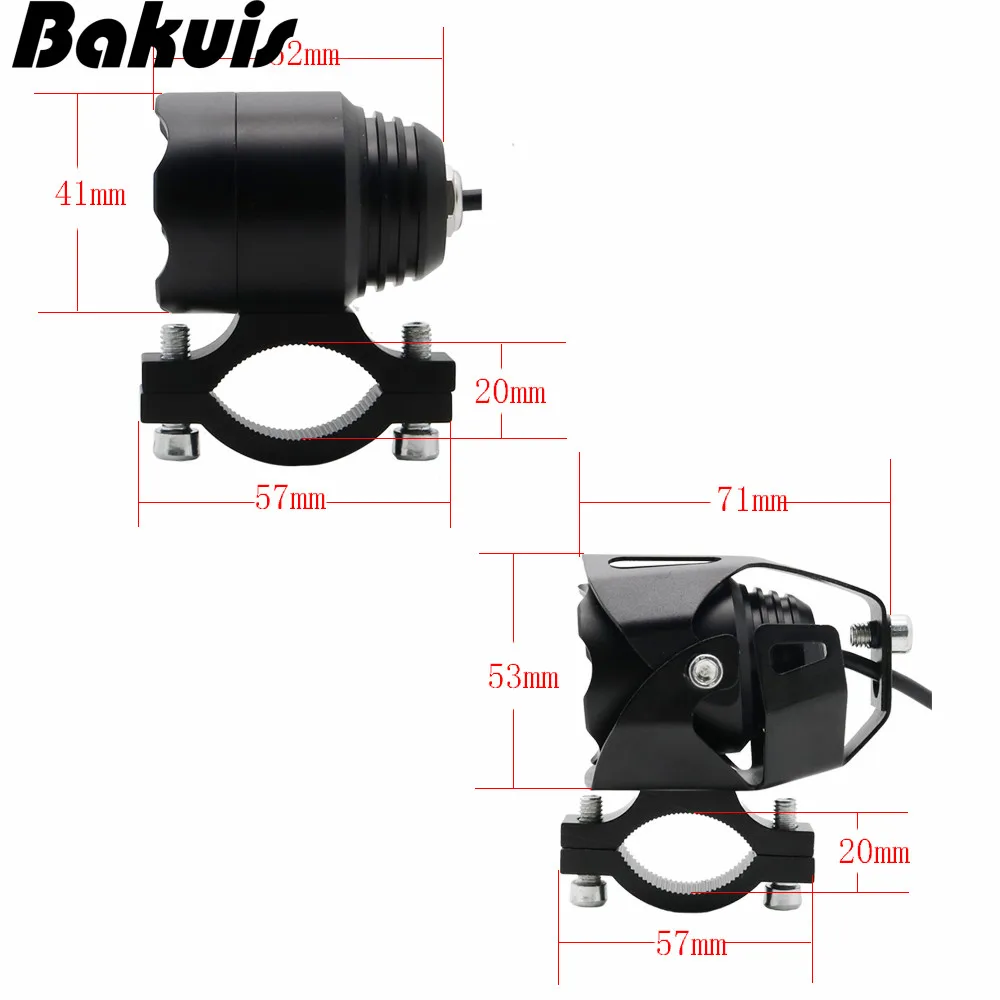 Модернизированный дорожный велосипед XML T6 Led 10 Вт Входная Фара Водонепроницаемый E-Bike Передний фонарь для E-Bike Moto