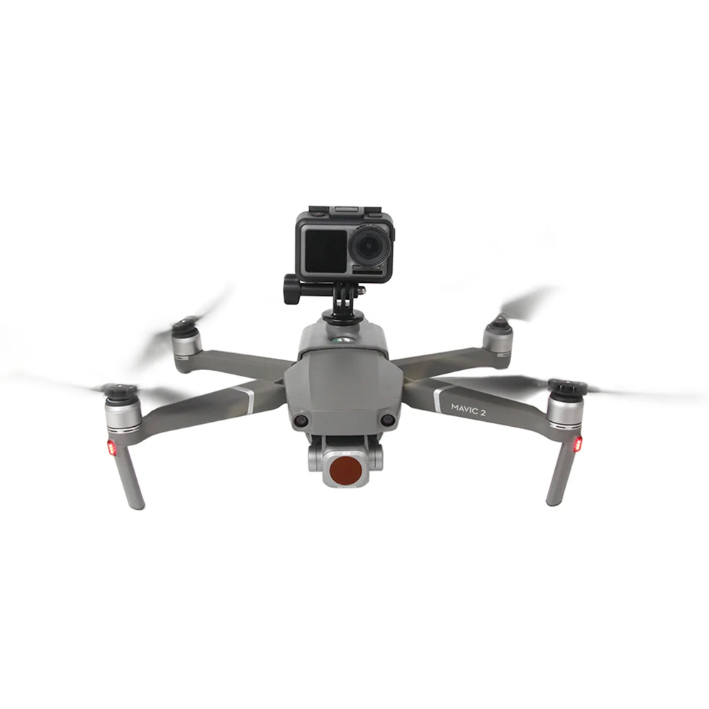 360 градусов панорамный держатель для камеры светодиодный светильник крепление для DJI MAVIC 2 Drone GOPRO Hero Insta360 кронштейн Osmo экшн Спортивная камера